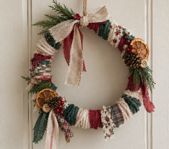 Festive - Wreath Making - Coastal Community Learning CIC